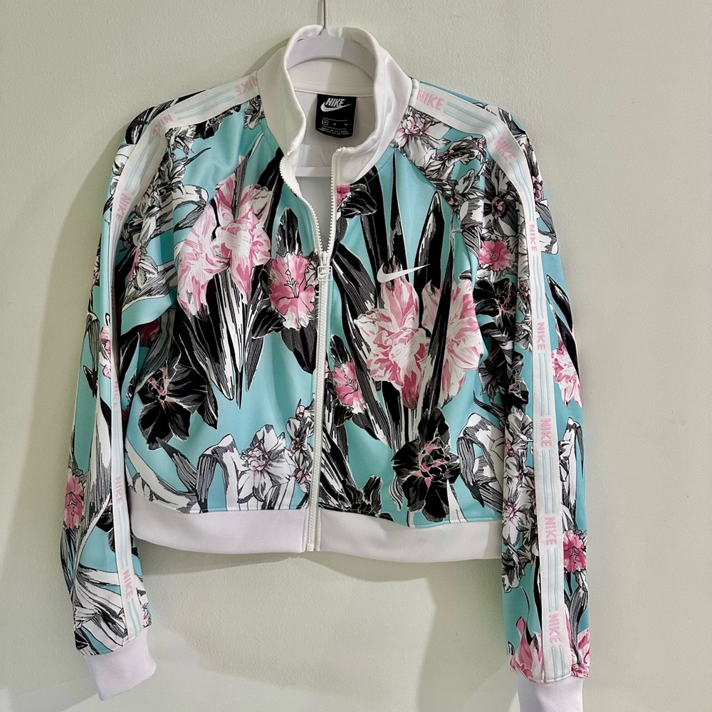 Nike Women's Floral Jacket - M
